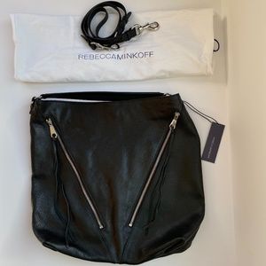 Rebecca Minkoff Moto Leather Hobo Tote Bag